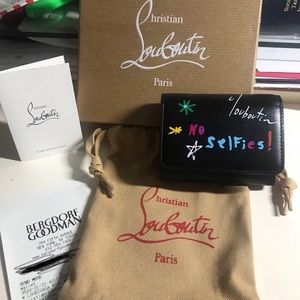 New Authentic Christian Louboutin Wallet